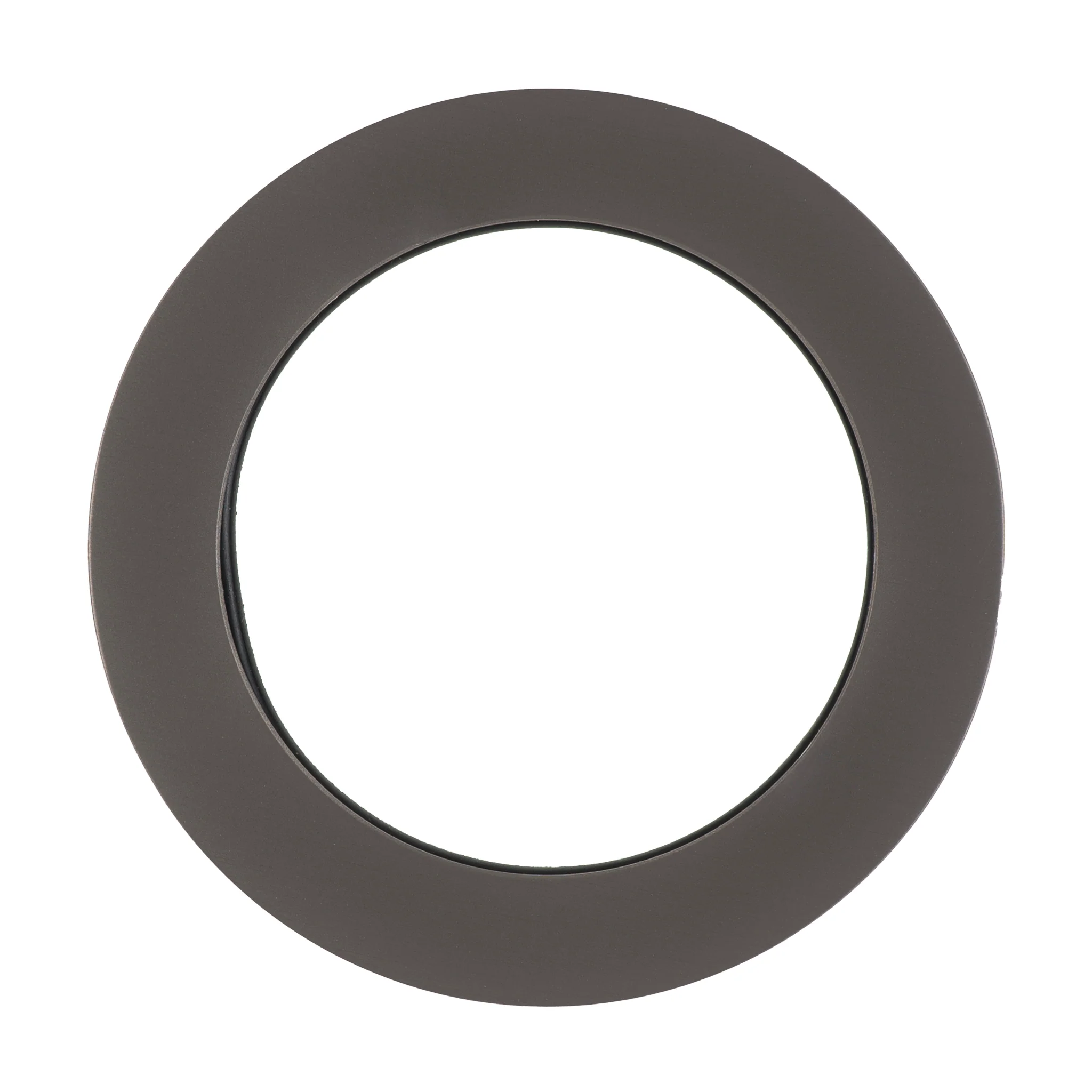 Round 60mm Plate for Kiki/Jena Wall Mixer, PVD Brushed Gunmetal - Image 2