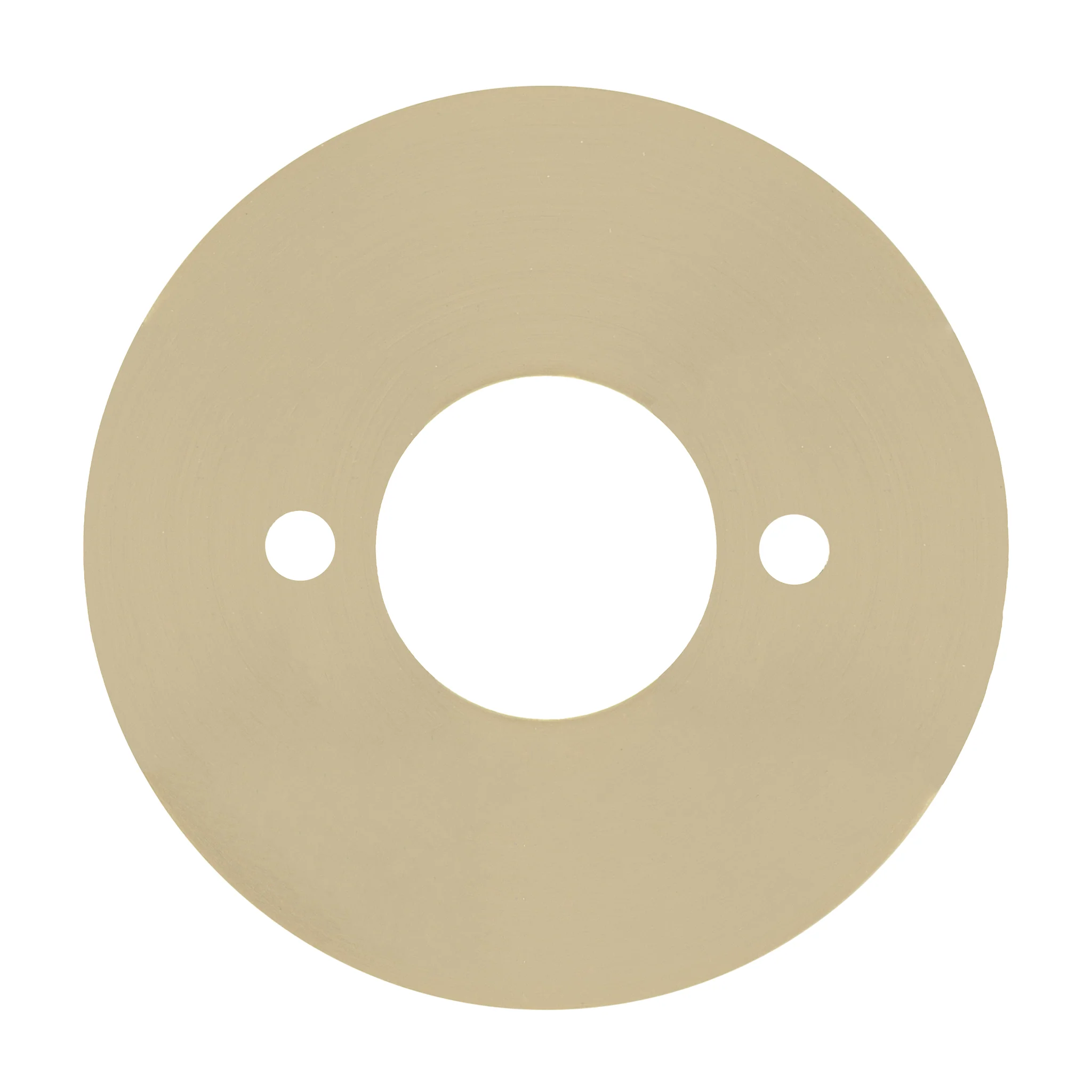 Round 60mm Plate for Kiki/Jena Wall Spout, PVD Brushed Bass (Gold) - Image 2
