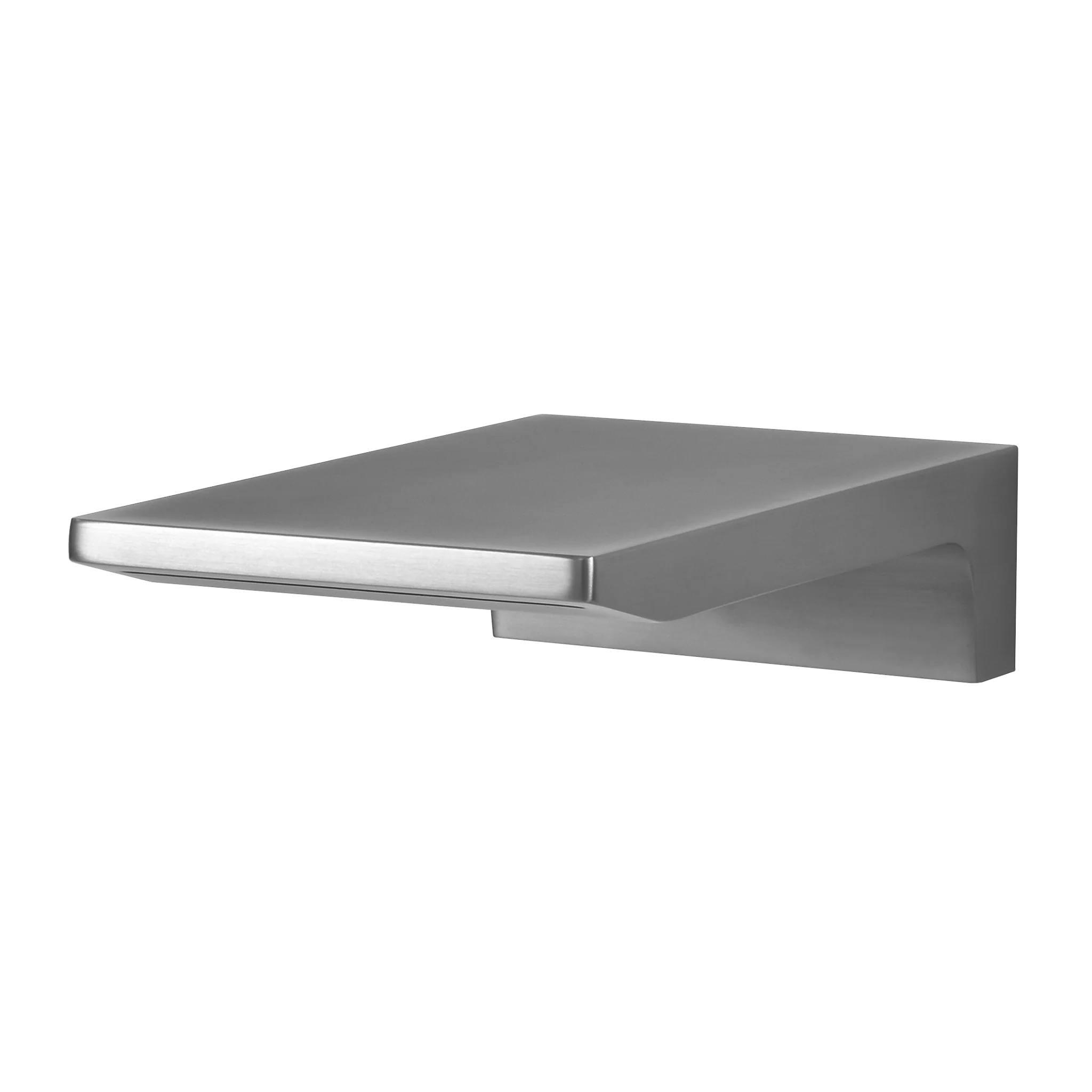Seaspray Flat Waterfall Bath Spout, Brushed Gunmetal