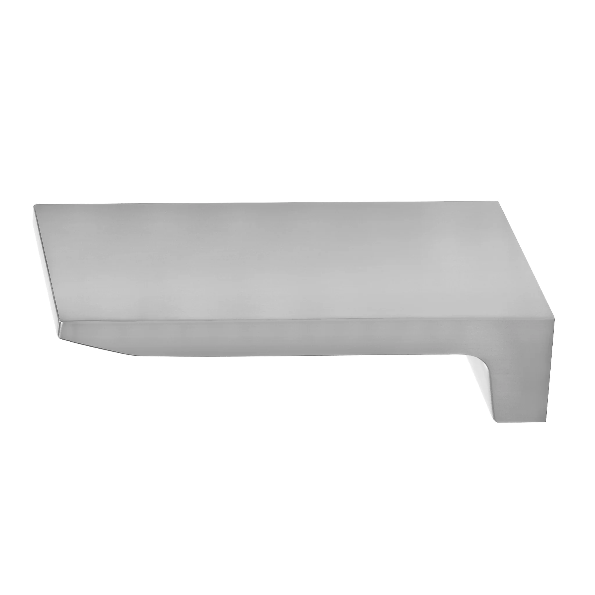 Seaspray Flat Waterfall Bath Spout, Brushed Nickel - Image 3