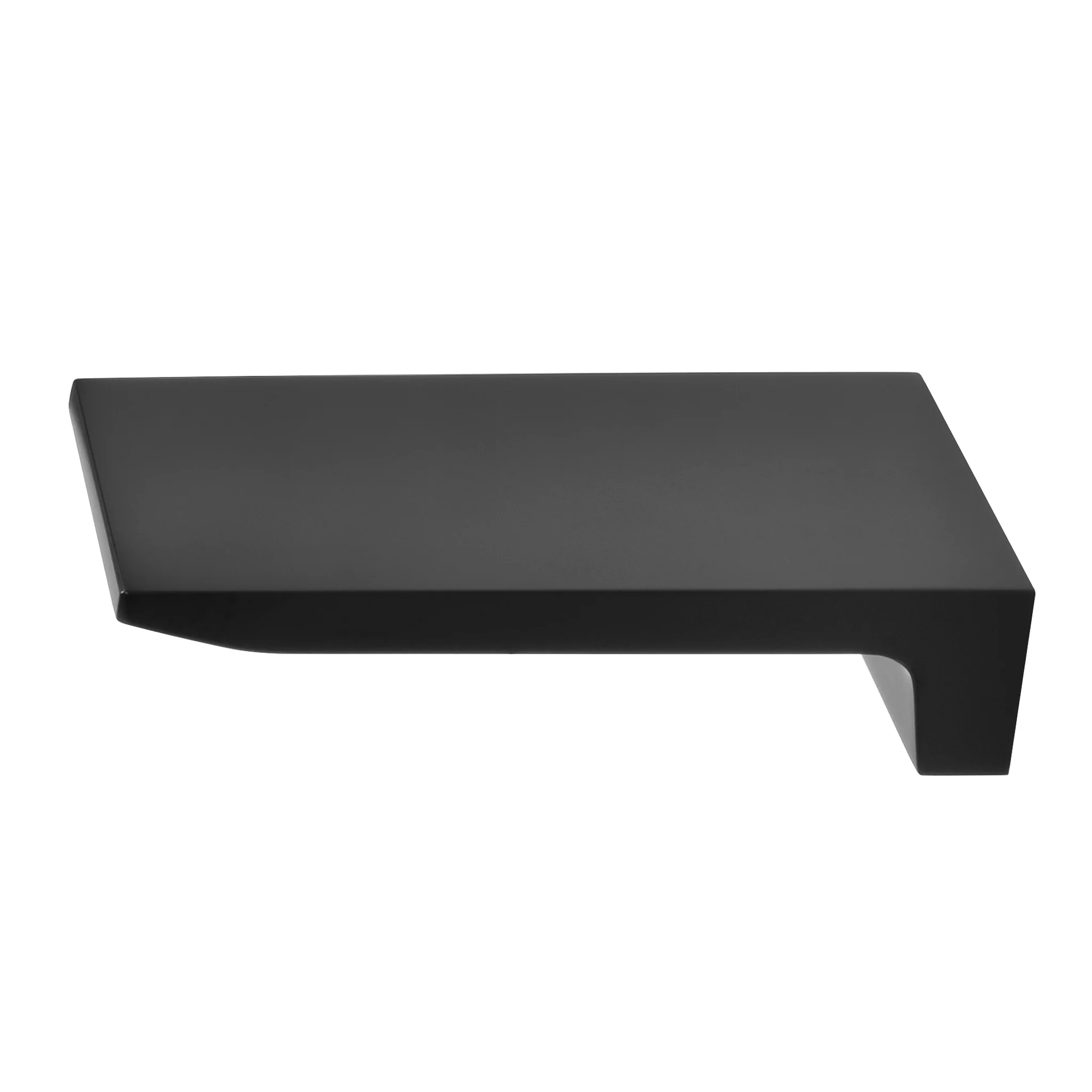 Seaspray Flat Waterfall Bath Spout, Matte Black - Image 3