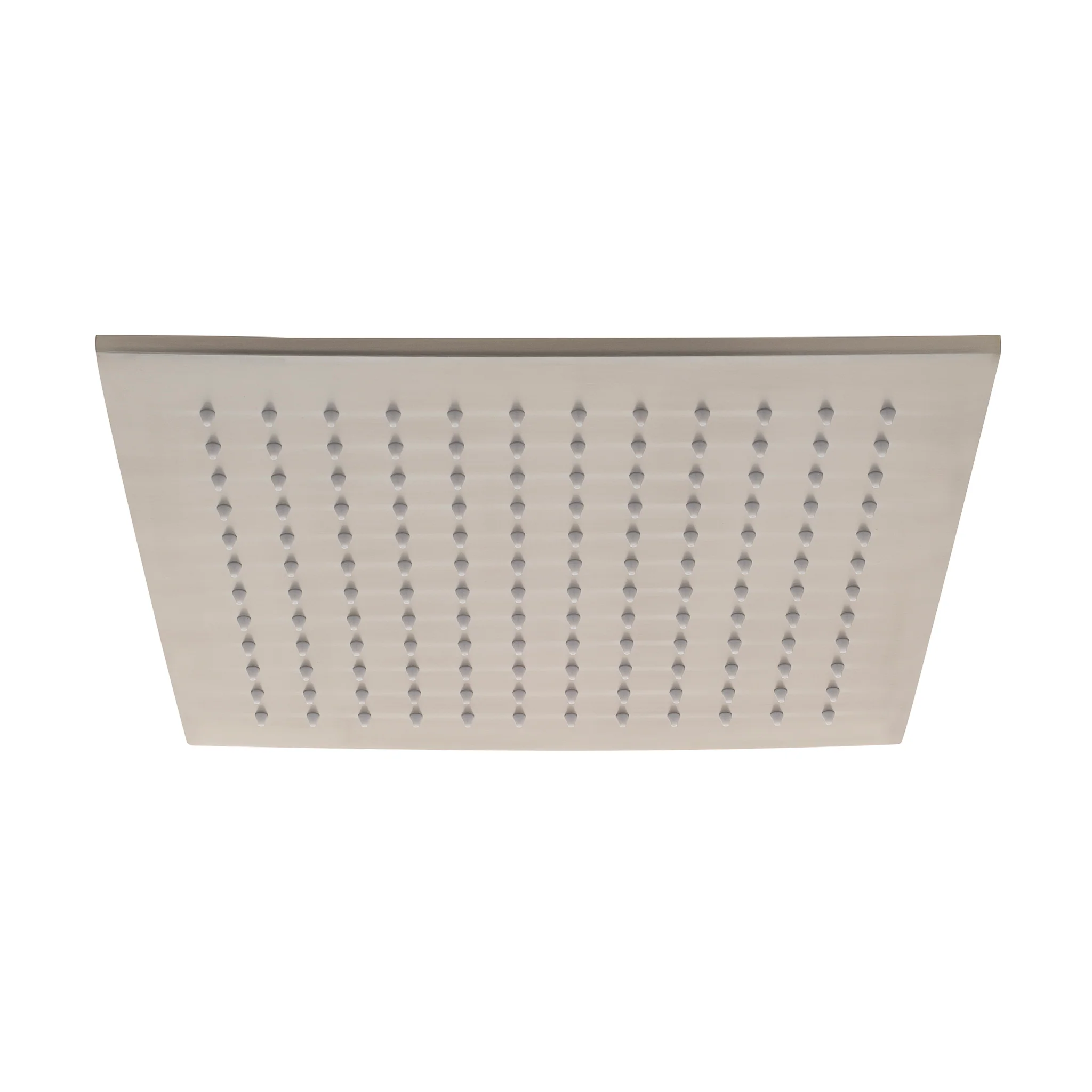 Square 300mm Stainless Steel Rain Shower Head, Brushed Nickel - Image 3