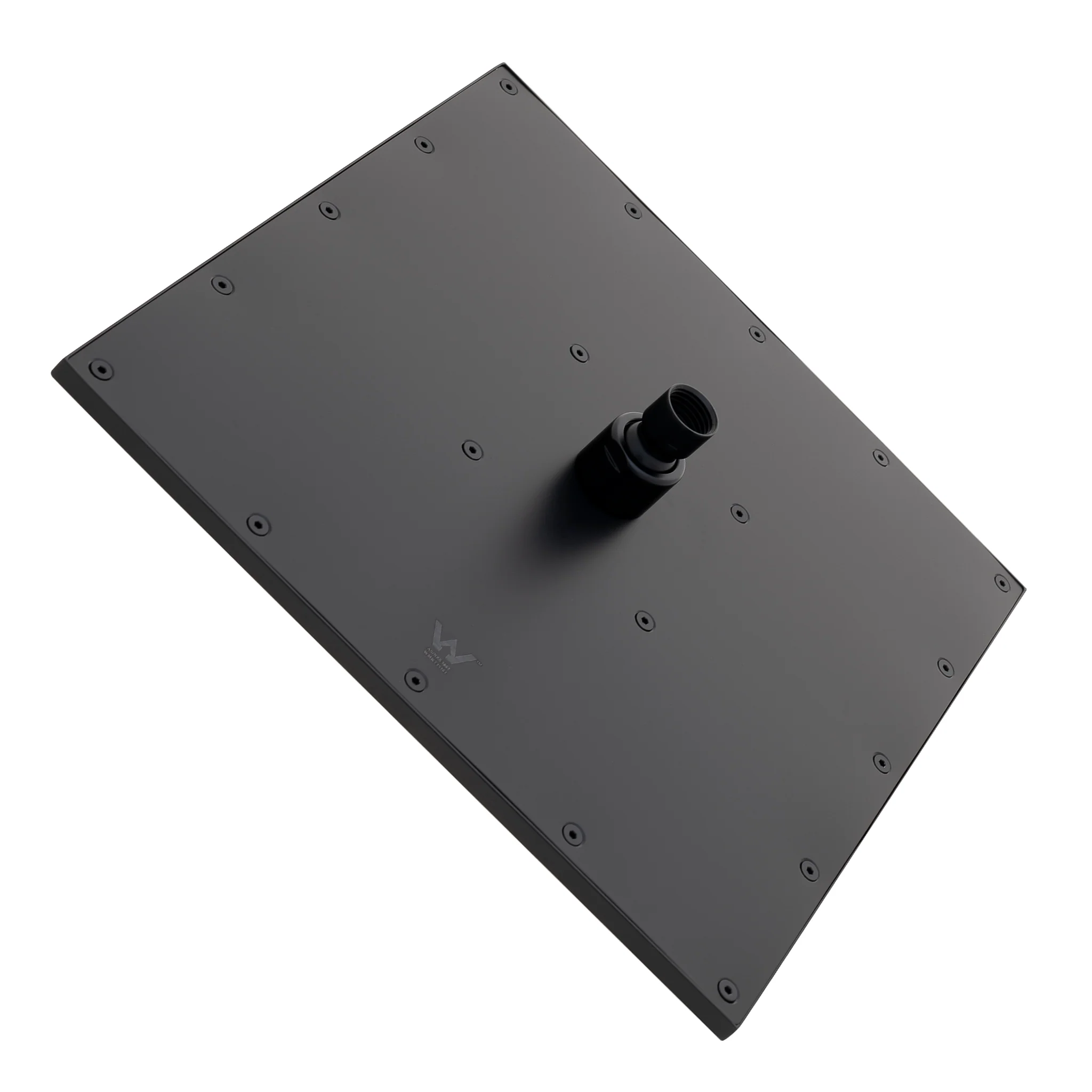 Square 300mm Stainless Steel Rain Shower Head, Matte Black - Image 4