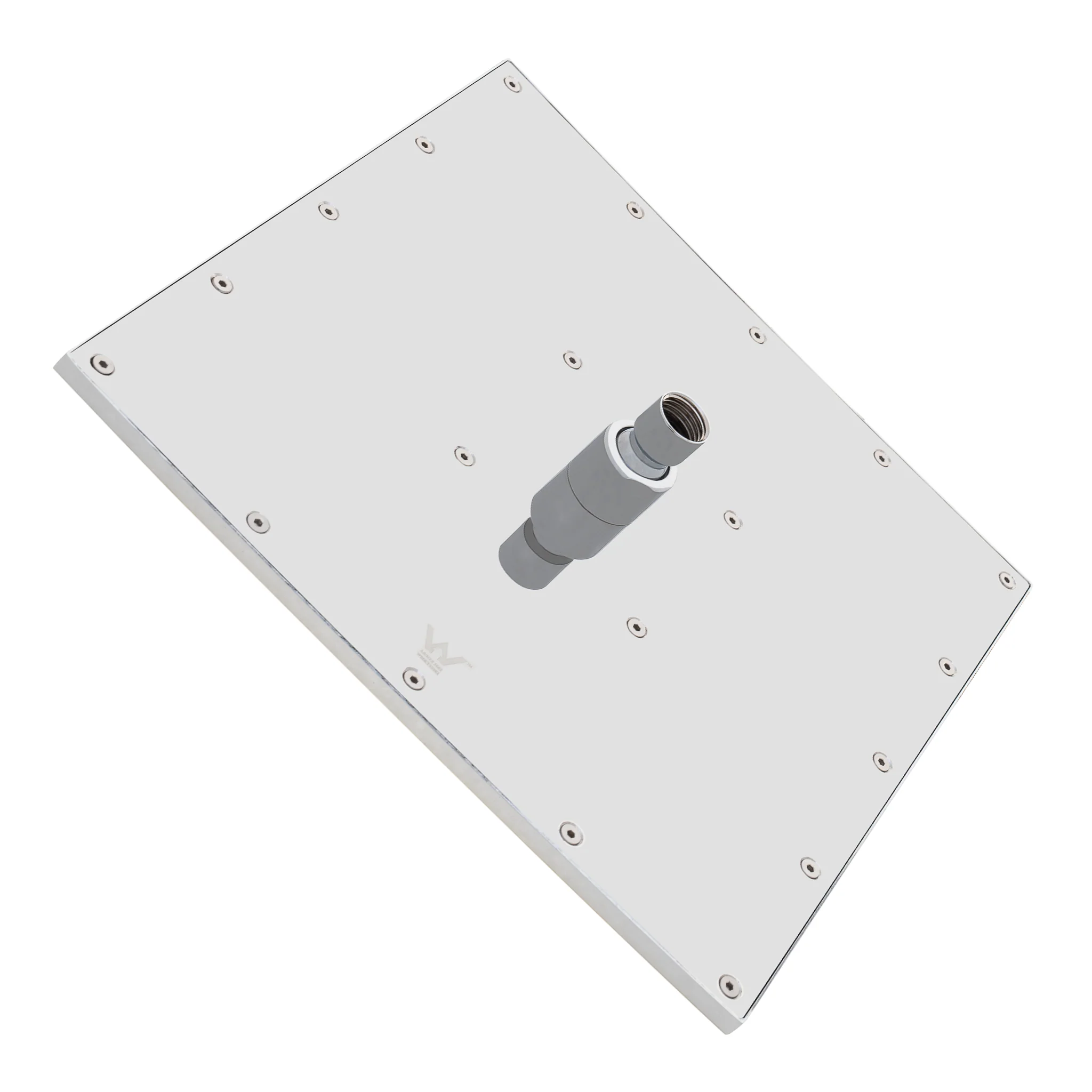 Square 300mm Stainless Steel Rain Shower Head, Polished Chrome - Image 4