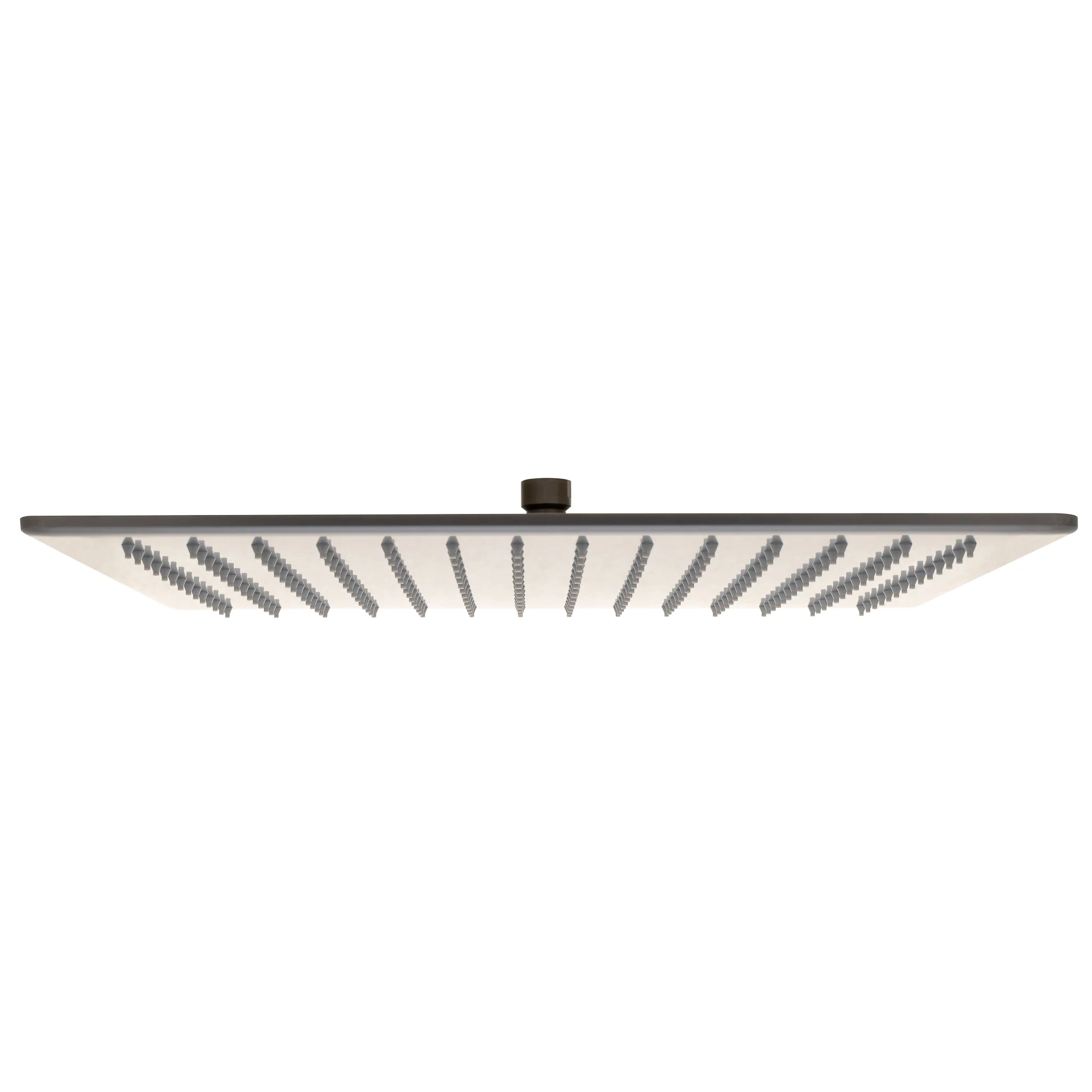 Square 400mm Stainless Steel Rain Shower Head, Brushed Gunmetal - Image 2