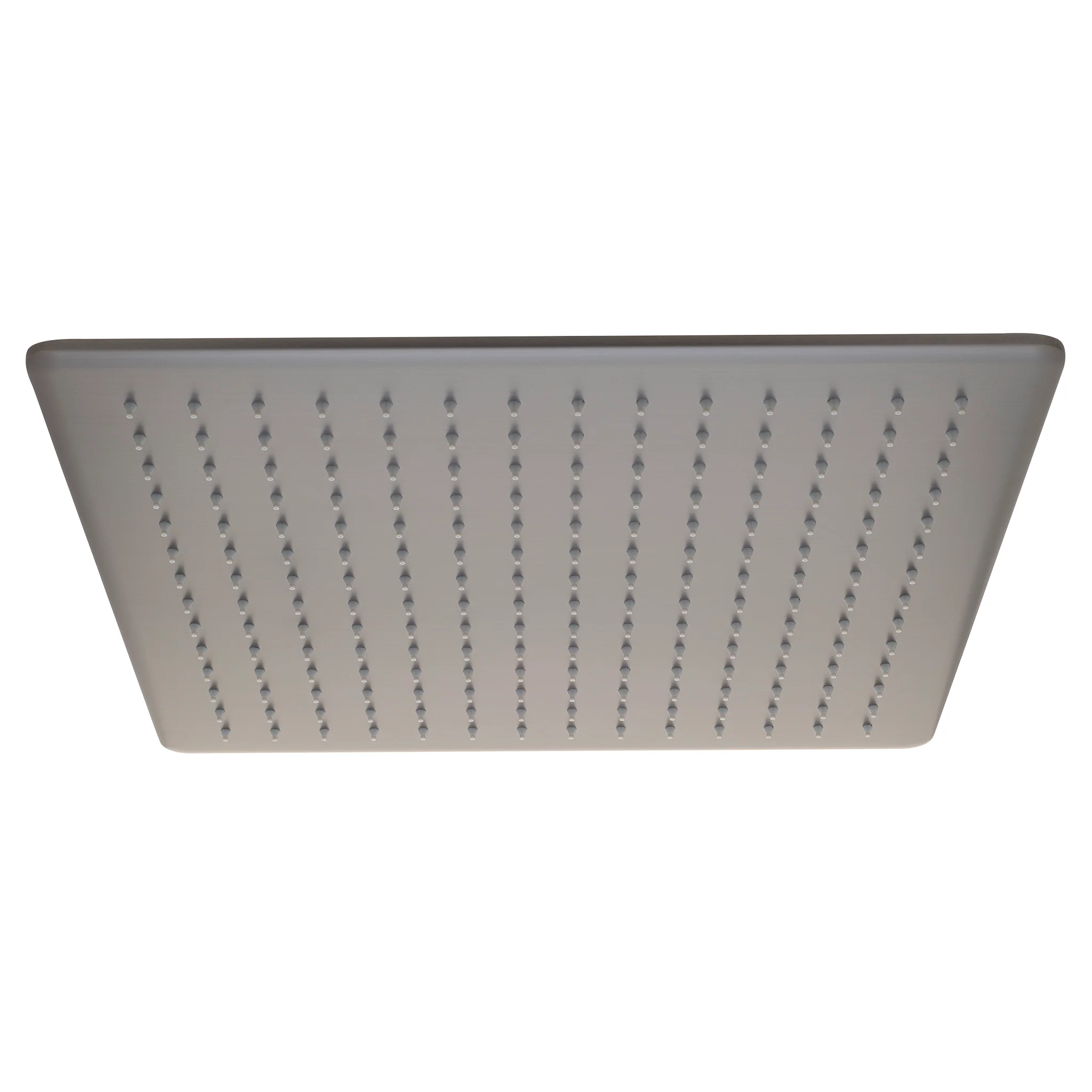 Square 400mm Stainless Steel Rain Shower Head, Brushed Gunmetal - Image 3