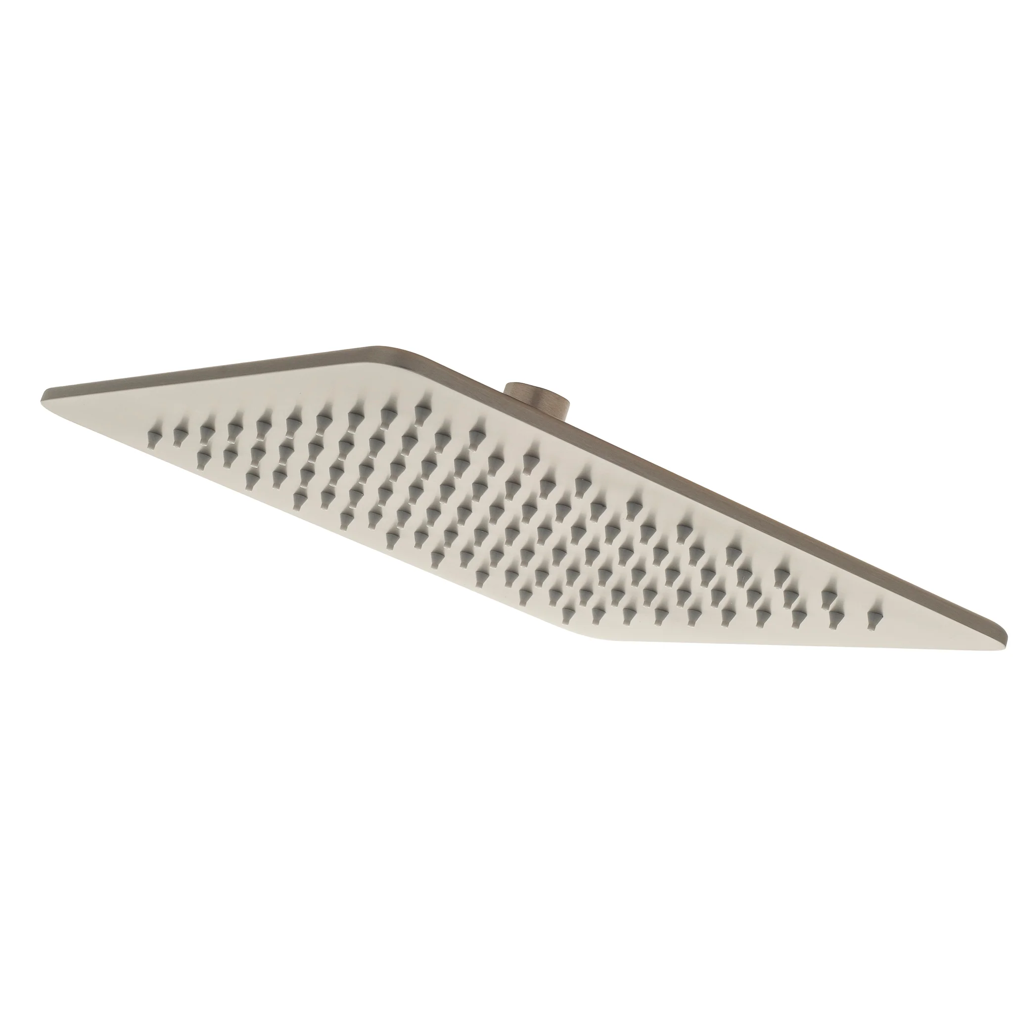 Square SS 250mm Rain Shower Head, Brushed Nickel