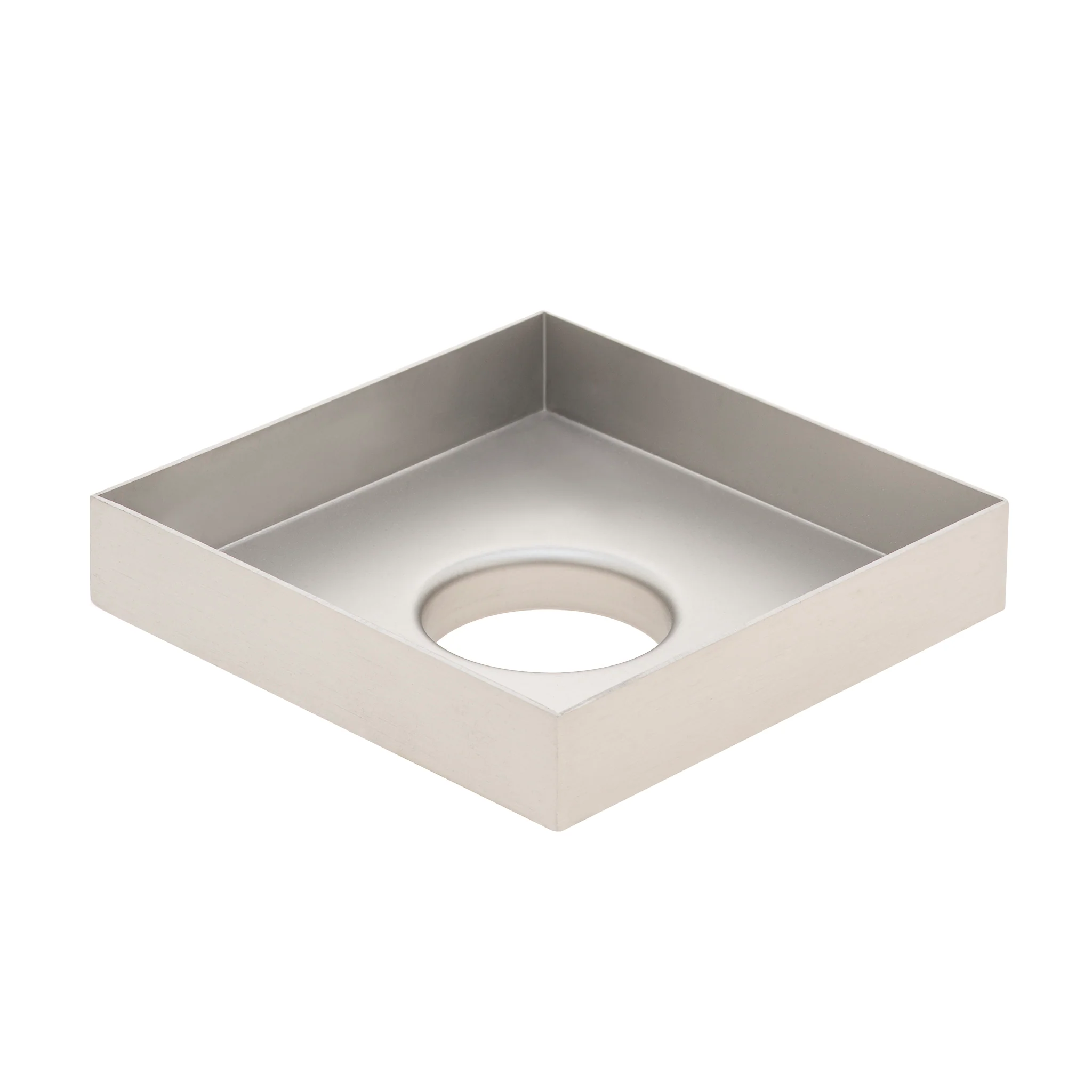 Stainless Steel Tile Insert Floor Waste | 50mm Outlet, Brushed SS Nickel - Image 3