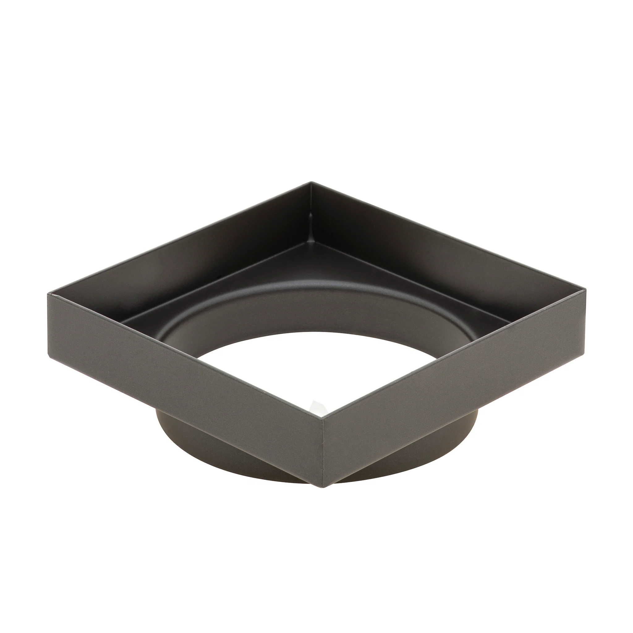Stainless Steel Tile Insert Floor Waste | 90mm Outlet, Brushed Gunmetal - Image 3