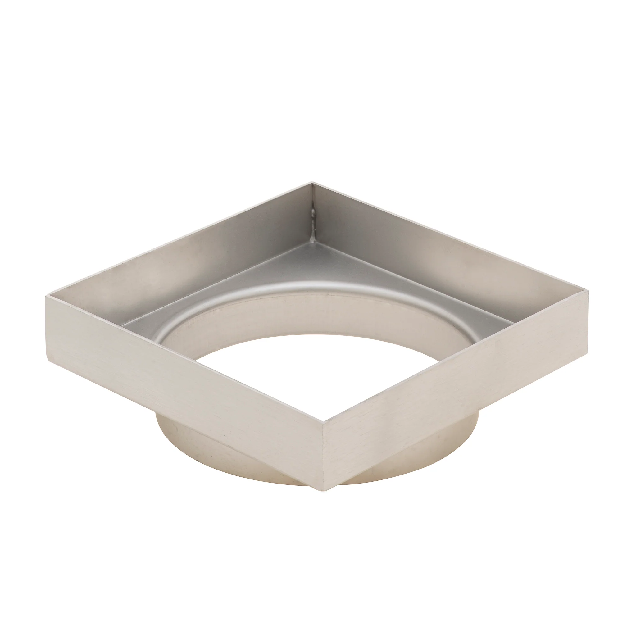 Stainless Steel Tile Insert Floor Waste | 90mm Outlet, Brushed SS Nickel - Image 3