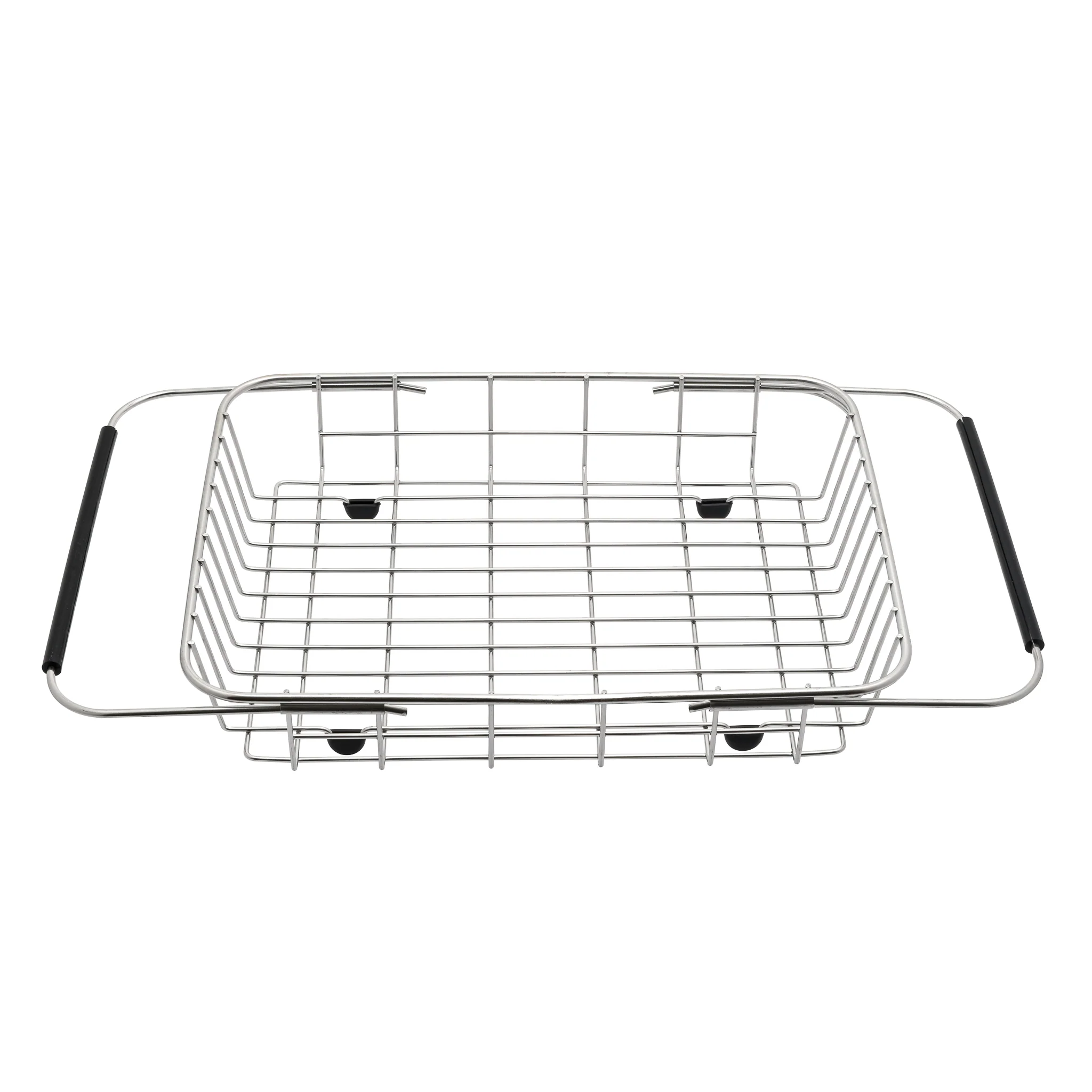 Stainless Steel Wire Basket 330mm x 250mm, Brushed SS Nickel - Image 5