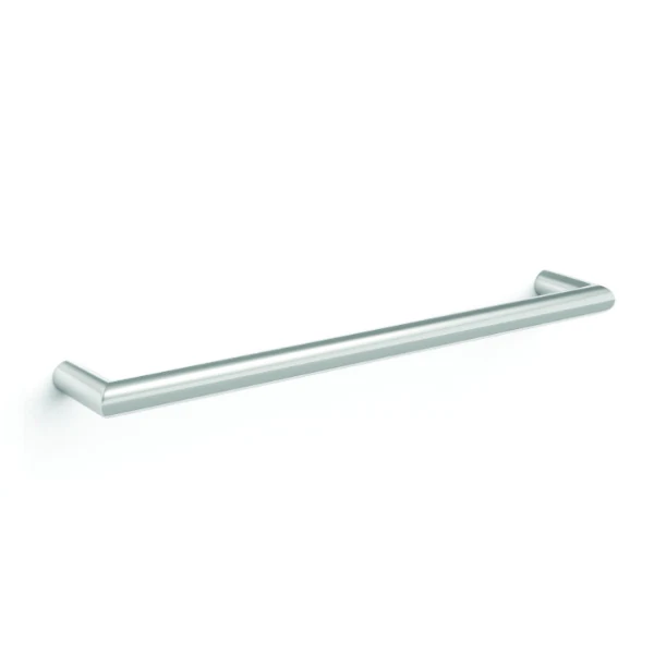 Thermogroup Round Single Bar Heated Towel Rail 832mm | Polished Stainless |