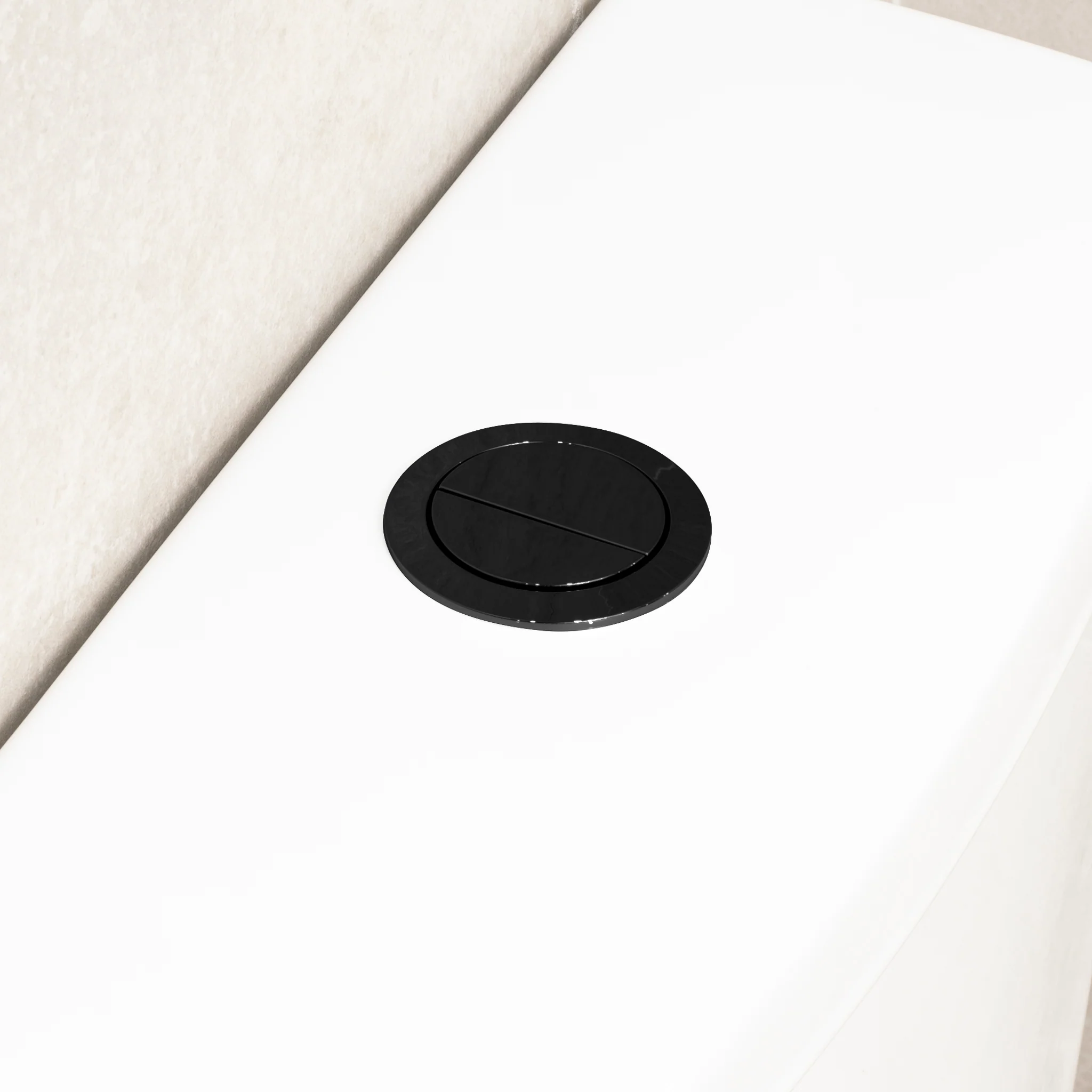 Tiffalo Rimless Back to Wall Toilet Suite | Gloss White | - Image 7