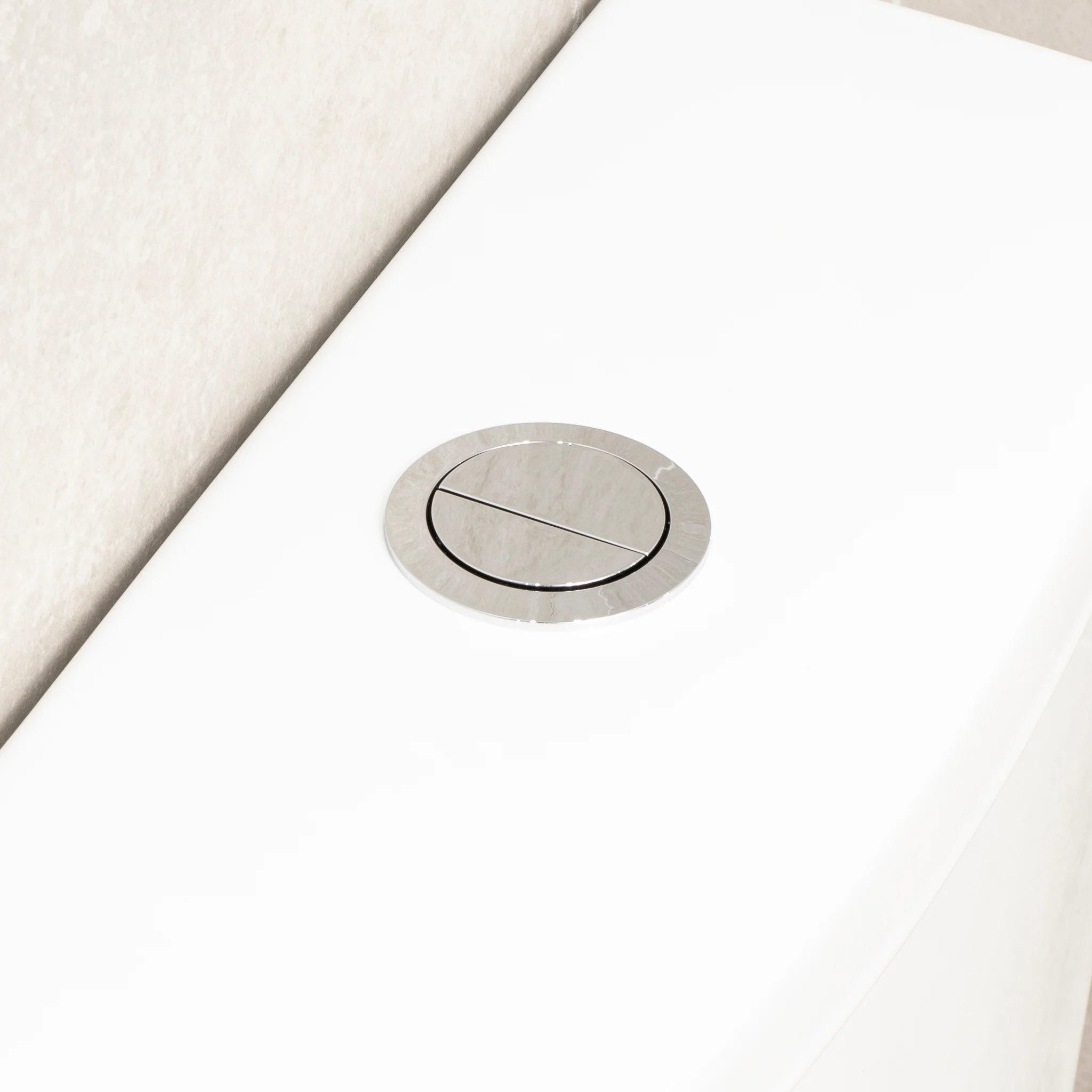 Tiffalo Rimless Back to Wall Toilet Suite | Gloss White | - Image 8