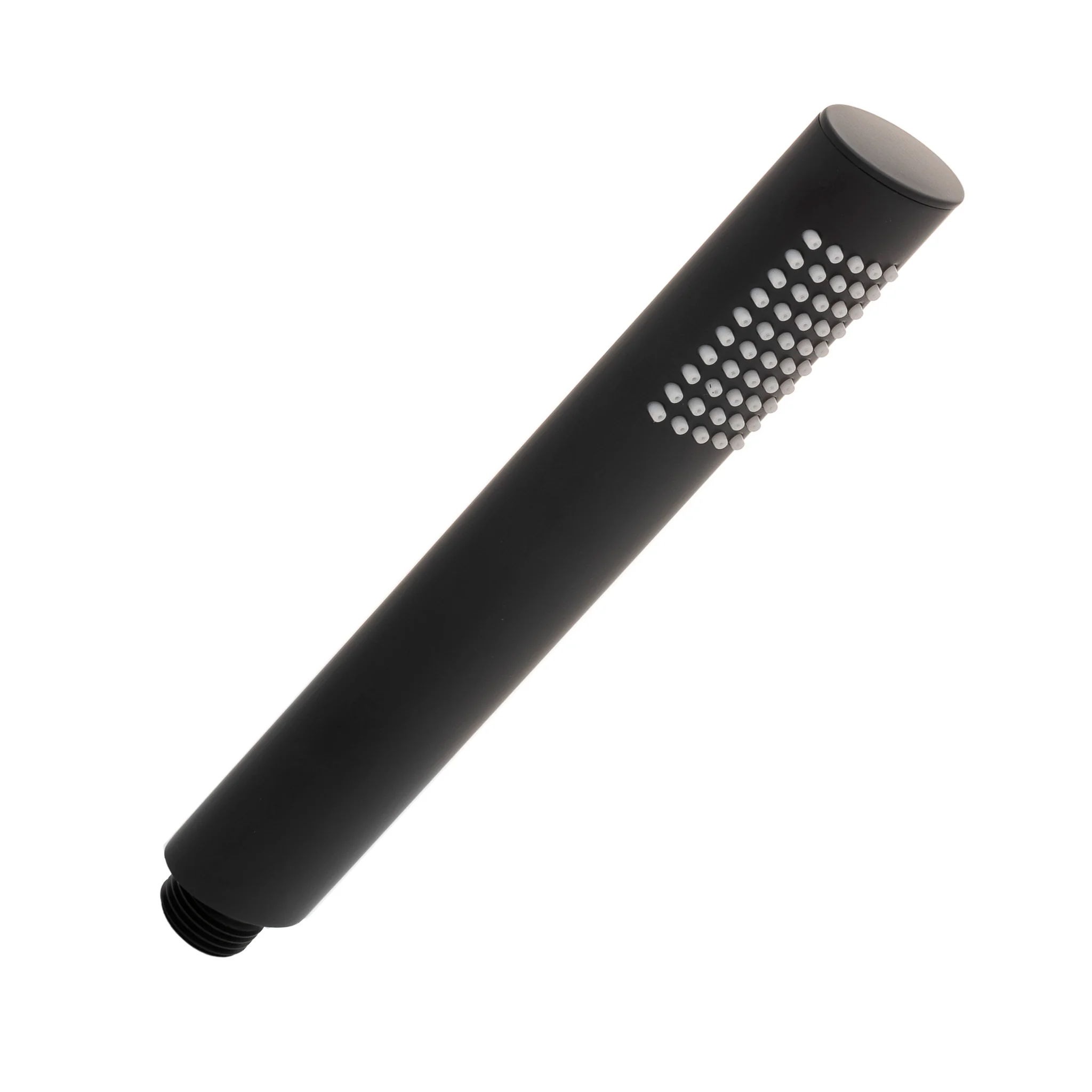 Tube Round Hand Shower, Matte Black - Image 2