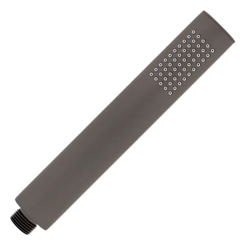 Tube Round Hand Shower, Brushed Gunmetal