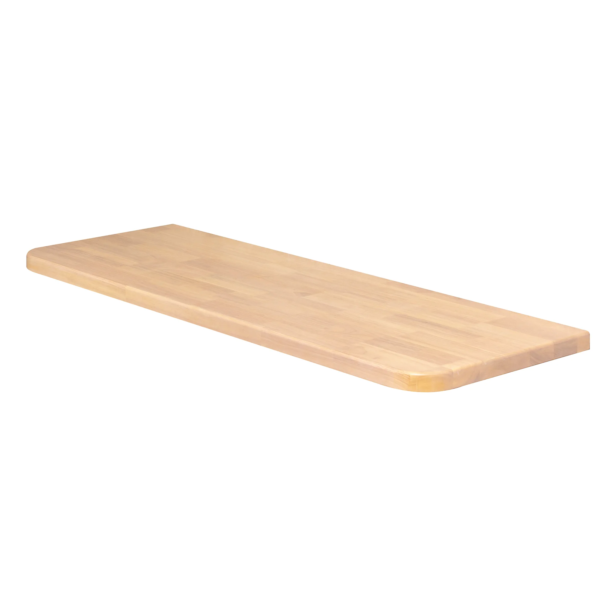 *Clearance* Tura 1500mm x 515mm x 40mm Timber Vanity Top, Light Oak - Image 2