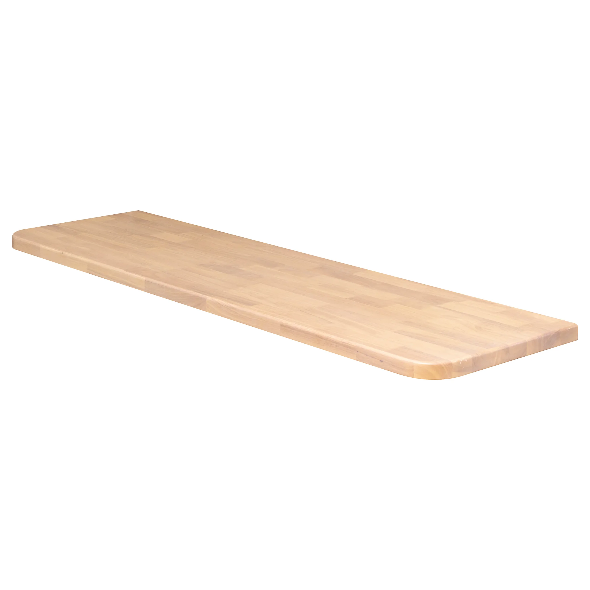 *Clearance* Tura 1800mm x 515mm x 40mm Timber Vanity Top, Light Oak - Image 2
