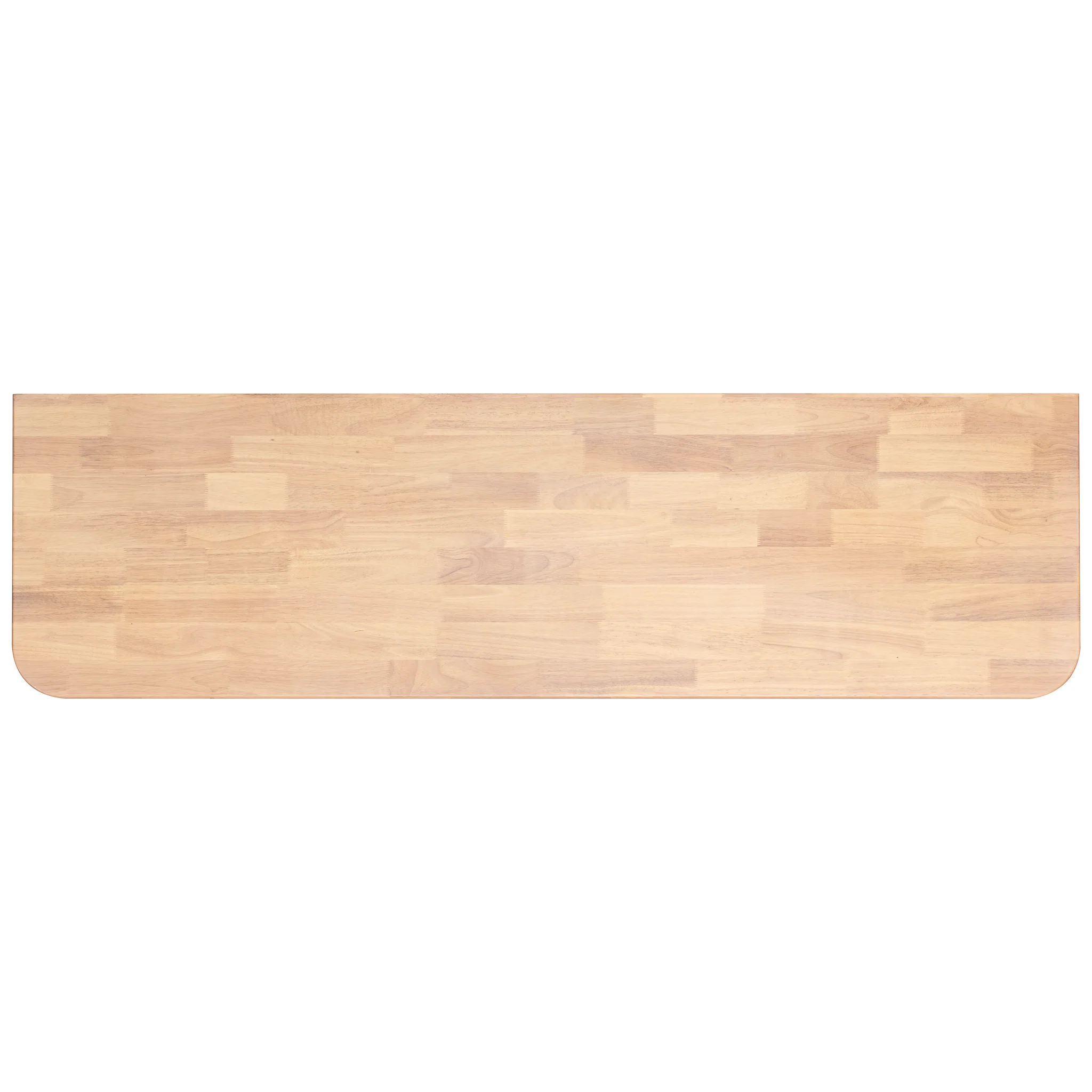 *Clearance* Tura 1800mm x 515mm x 40mm Timber Vanity Top, Light Oak - Image 3