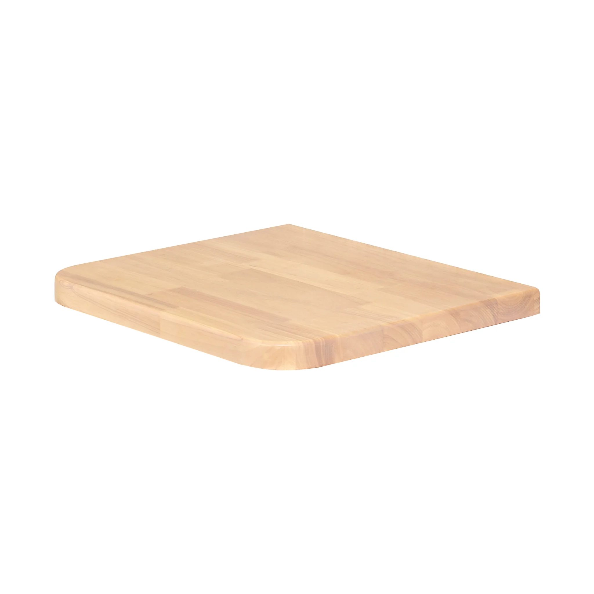 *Clearance* Tura 600mm x 515mm x 40mm Timber Vanity Top, Light Oak - Image 2