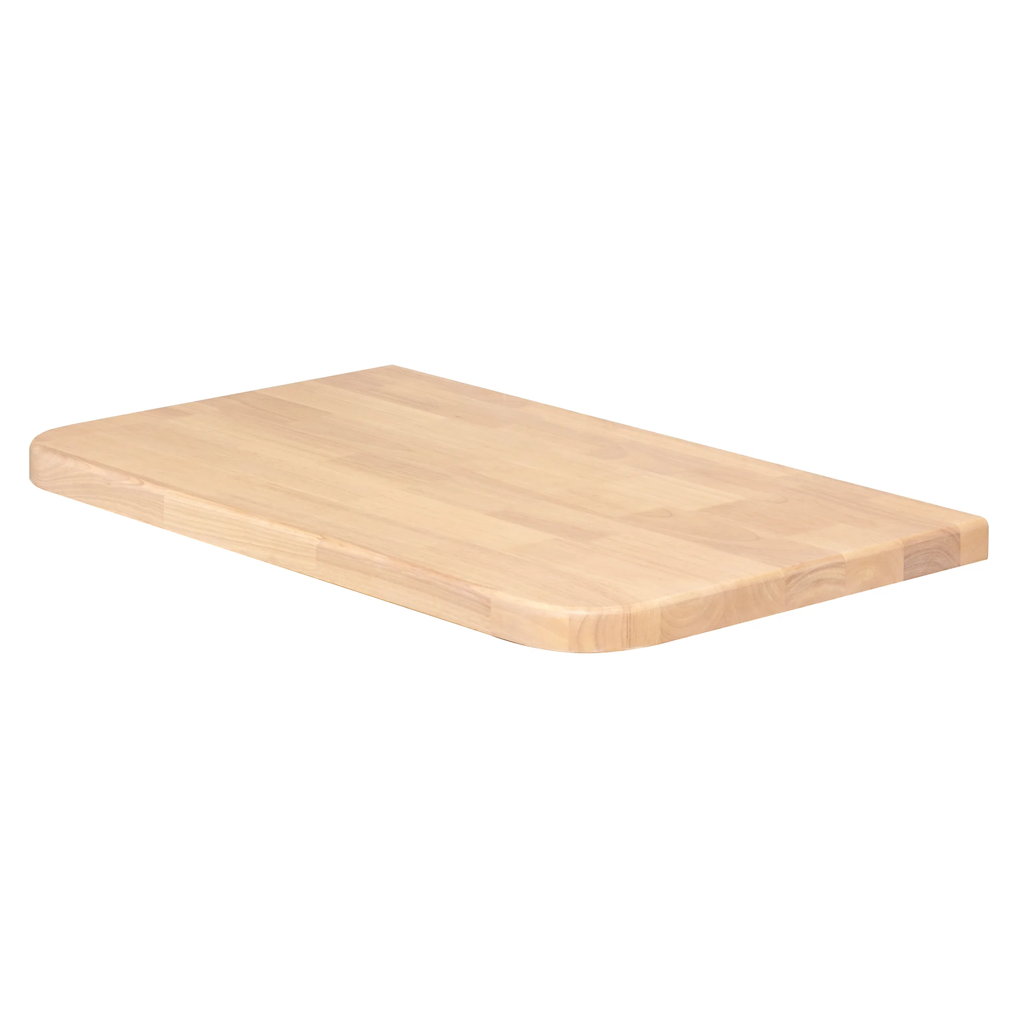 *Clearance* Tura 900mm x 515mm x 40mm Timber Vanity Top, Light Oak - Image 2