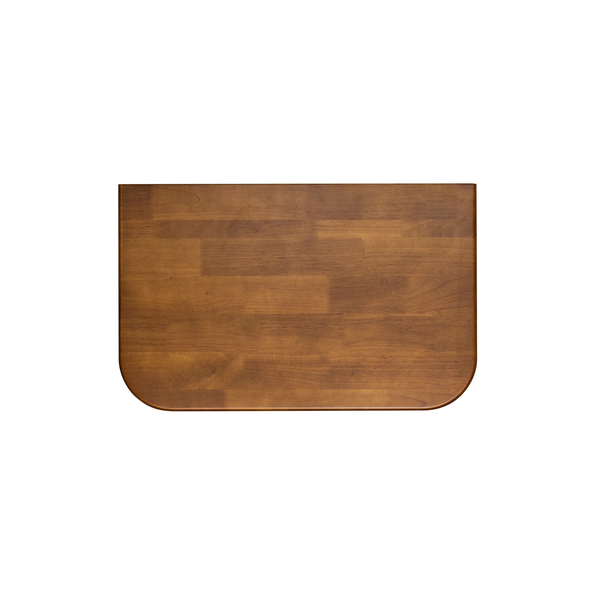 *Clearance* Tura Ensuite 600mm x 380mm x 40mm Timber Vanity Top, Dark Oak - Image 3