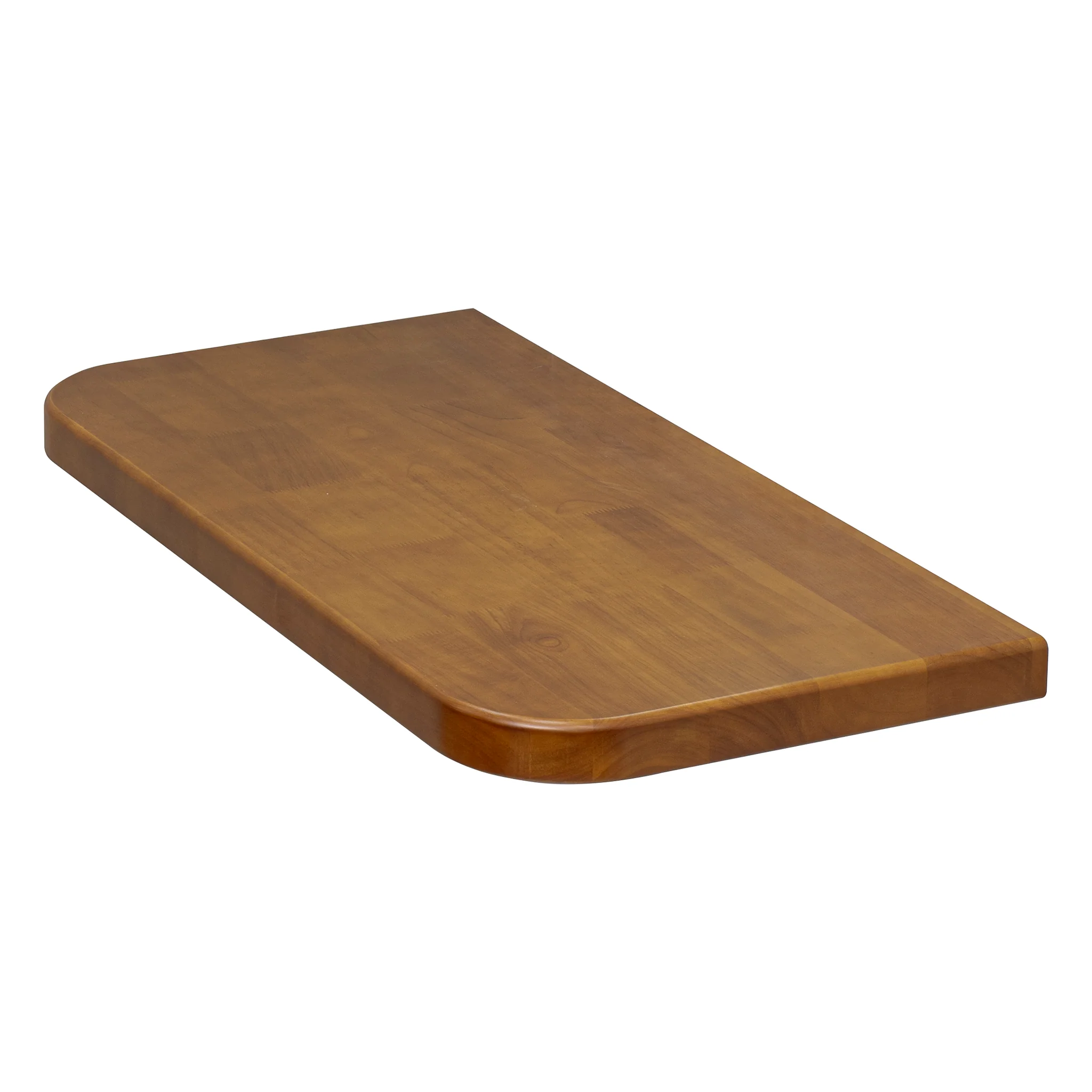 *Clearance* Tura Ensuite 750mm x 380mm x 40mm Timber Vanity Top, Dark Oak
