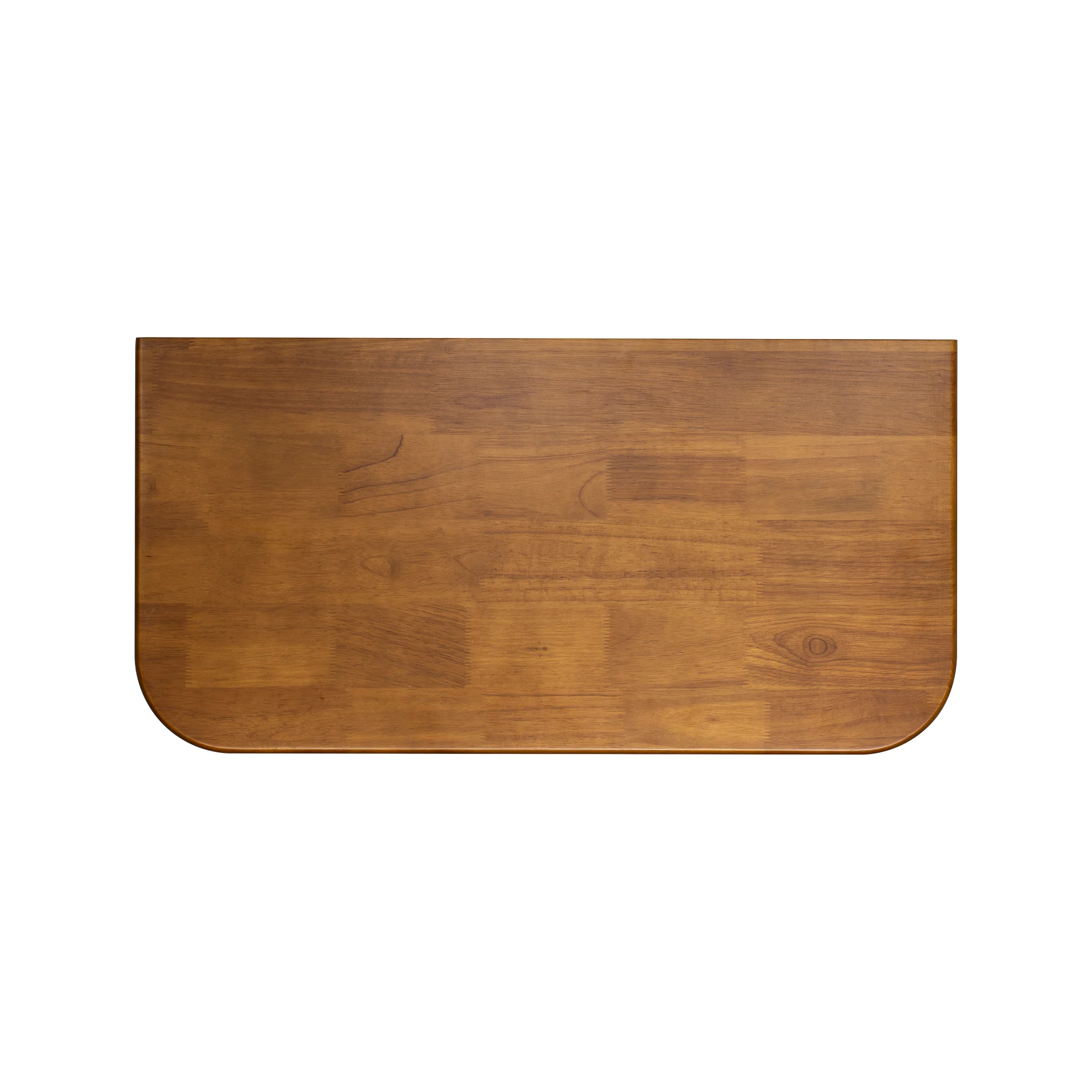 *Clearance* Tura Ensuite 750mm x 380mm x 40mm Timber Vanity Top, Dark Oak - Image 3
