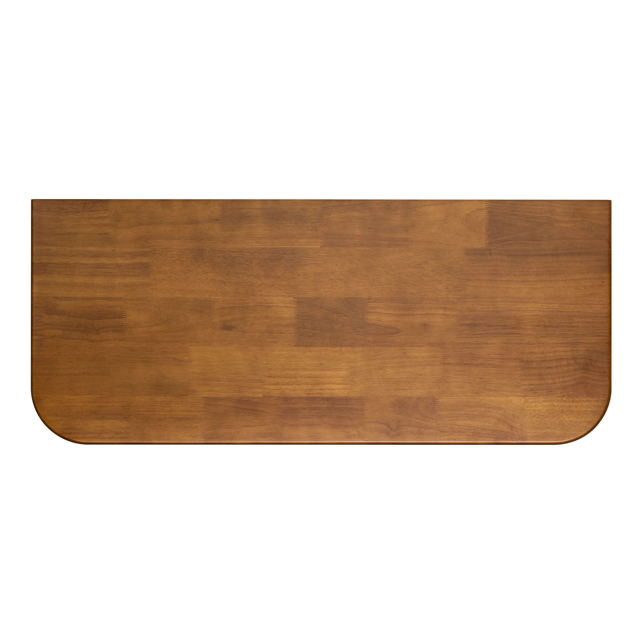 *Clearance* Tura Ensuite 900mm x 380mm x 40mm Timber Vanity Top, Dark Oak - Image 3