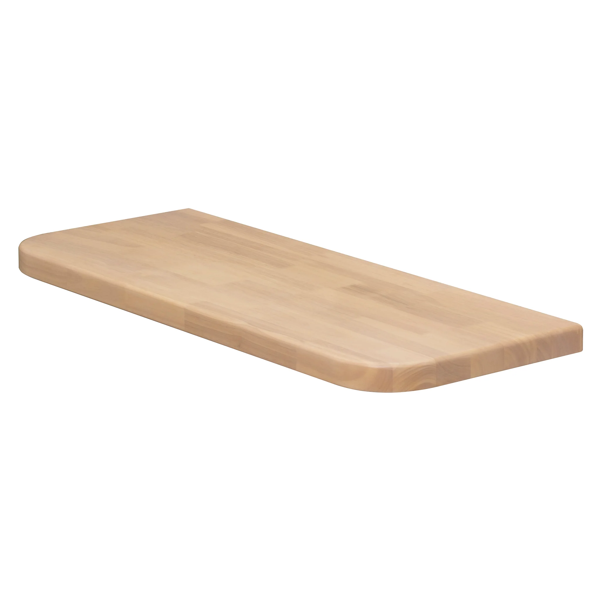 *Clearance* Tura Ensuite 900mm x 380mm x 40mm Timber Vanity Top, Light Oak - Image 2